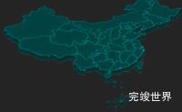 threejs绘制3d中国地图